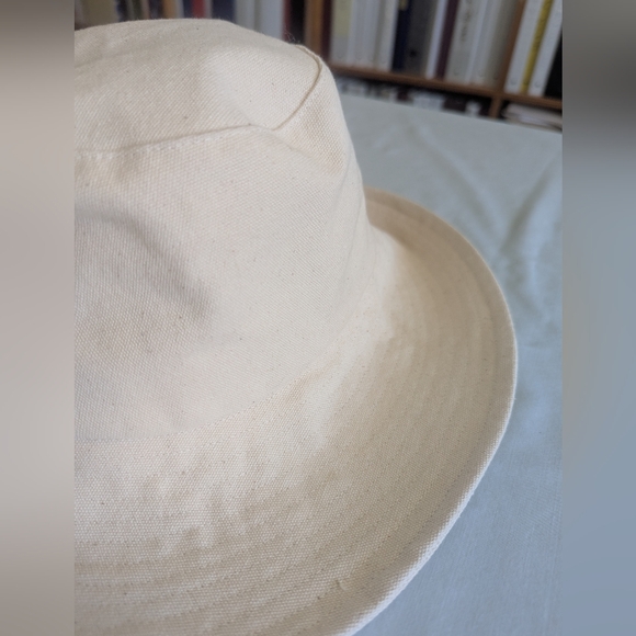 Wyeth Canvas Wide Brim Bucket Sun Hat - Picture 7 of 11